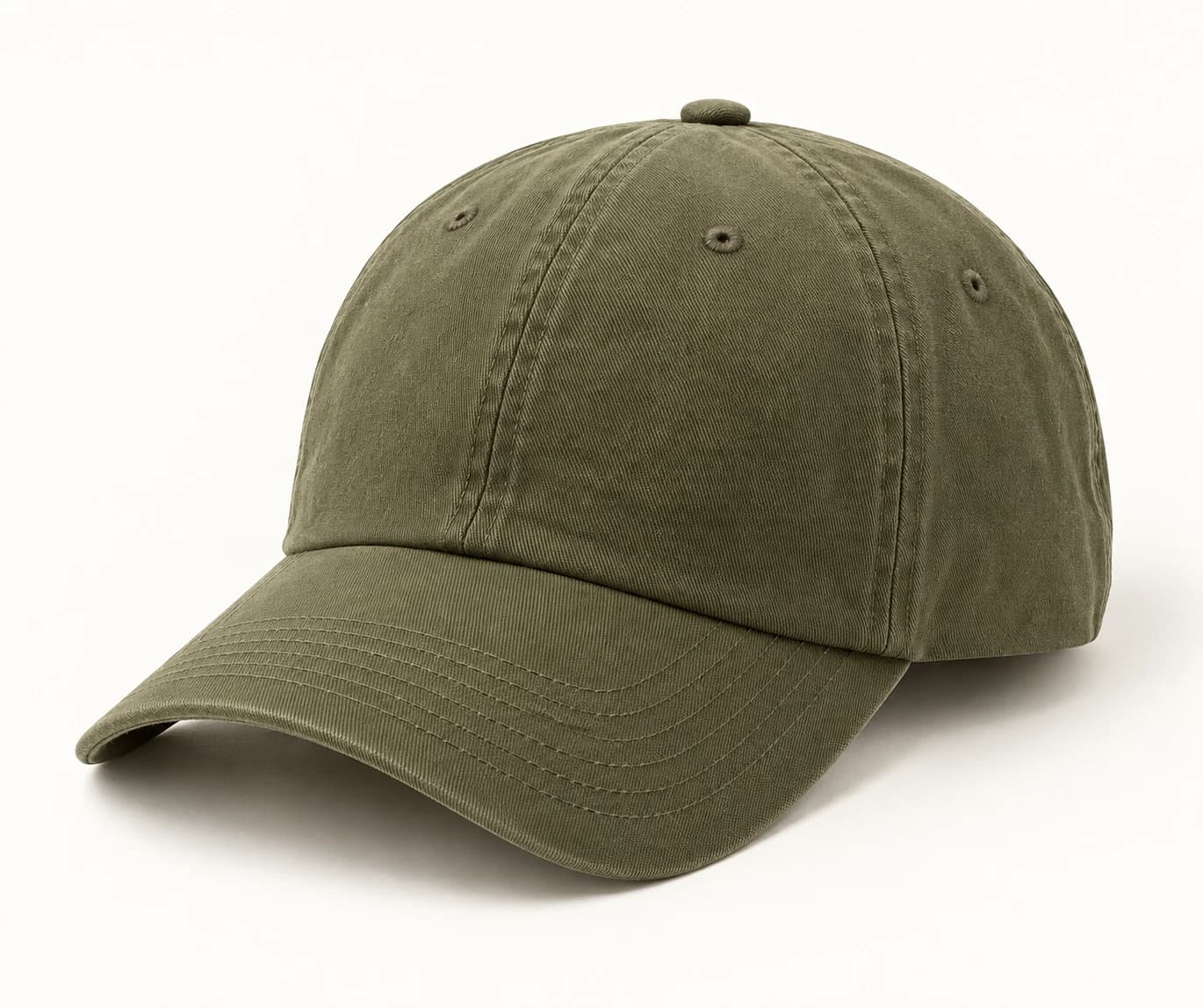 Moorland Canvas Cap — Olive, photograph 1